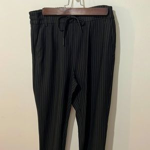 ONLY Black Pin-Stripped Pants
